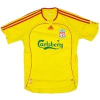 2006 07 liverpool away shirt very good xl