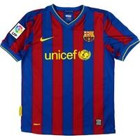 2009 10 barcelona home shirt excellent xlboys