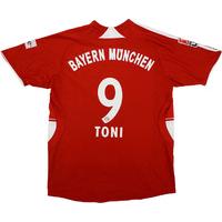 2007 09 bayern munich home shirt toni 9 good lboys