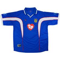 2002 03 portsmouth home shirt mint xl