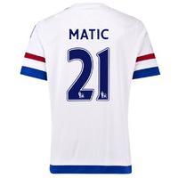 2015-2016 Chelsea Away Shirt (Matic 21) - Kids