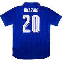 2016 17 leicester home shirt okazaki 20 wtags