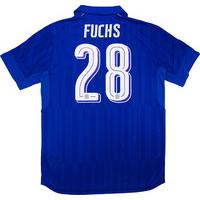 2016 17 leicester home shirt fuchs 28 wtags