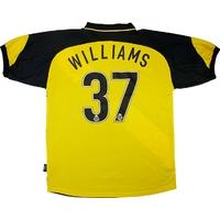 2003-04 Bristol Rovers Away Shirt Williams #37 (Very Good) L