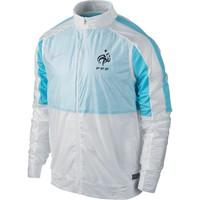 2015-2016 France Nike Select Lightweight Woven Jacket (White)