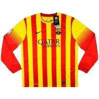 2013-15 Barcelona Away L/S Shirt *w/Tags* XL