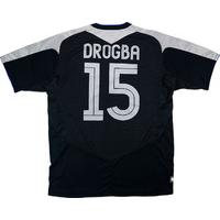 2004-05 Chelsea Away Shirt Drogba #15 (Excellent) XL