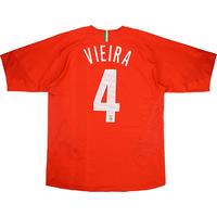 2005-06 Juventus Away Shirt Vieira #4 *w/Tags* L