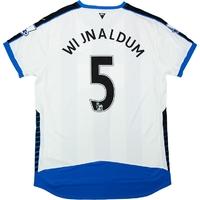 2015 16 newcastle home shirt wijnaldum 5 very good l