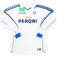 2000-01 Napoli L/S Away Shirt *w/Tags* XXL