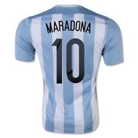 2015-16 Argentina Home Shirt (Maradona 10)