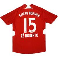 2007-09 Bayern Munich Home Shirt Zé Roberto #11 (Very Good) S