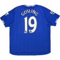 2009-10 Everton Home Shirt Gosling #19 (Good) XL