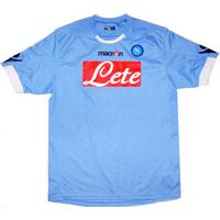 2009-10 Napoli Home Shirt M.Boys