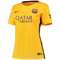 2015-2016 Barcelona Away Nike Ladies Shirt