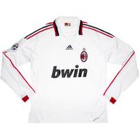 2009-10 AC Milan Primavera L/S Match Worn Away Shirt #15