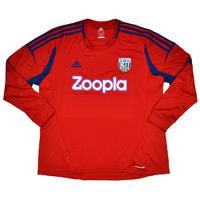 2012 13 west brom away ls shirt excellent xxl