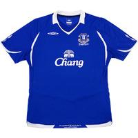 2008-09 Everton Home Shirt (Excellent) Womens (L)