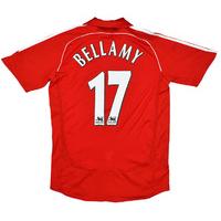 2006-07 Liverpool Home Shirt Bellamy #18 (Excellent) S