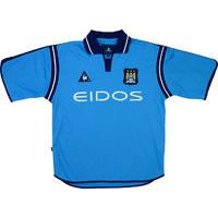 2001-02 Manchester City Home Shirt (Excellent) L