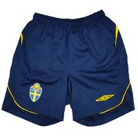 2008-10 Sweden Away Shorts (Excellent) S