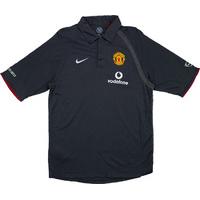 2004-05 Manchester United Nike Polo Shirt (Fair) M