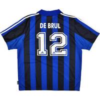 2000 02 club brugge home shirt de brul 12 excellent xl