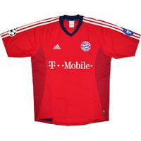 2002-03 Bayern Munich CL Shirt (Very Good) L