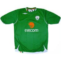 2006-08 Ireland Home Shirt *Mint* L