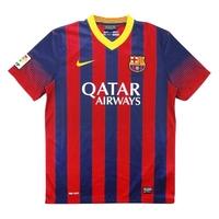 2013-14 Barcelona Home Shirt (Excellent) M