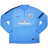 2013 England Player Issue 1/2 Zip Training Jacket *As New* XL