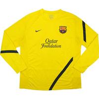 2011-12 Barcelona Nike Training L/S Shirt (Very Good) XL