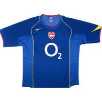 2004-06 Arsenal Away Shirt (Very Good) L.Boys