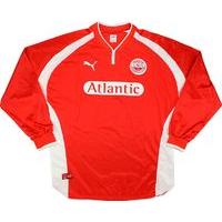 2000-01 Aberdeen Home L/S Shirt (Excellent) M