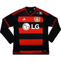 2015-16 Bayer Leverkusen Player Issue Home L/S Shirt *w/Tags*