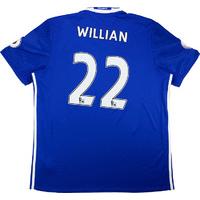 2016-17 Chelsea Home Shirt Willian #22 *As New* XL