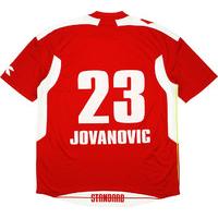 2009-10 Standard Liege Home Shirt Jovanovic #23 (Excellent) M