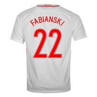 2016-17 Poland Home Shirt (Fabianski 22)