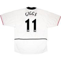 2002-03 Manchester United Away Shirt Giggs #11 XL