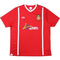 2010-11 Wrexham Home Shirt XL