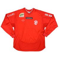 2004-05 LKS Lodz Match Issue Away L/S Shirt #14