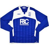 2009-10 Birmingham Home L/S Shirt (Excellent) XXL