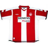 2003-04 Olympiakos Home Shirt L