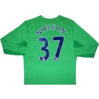 2009-10 Manchester City Green GK Shirt Nielson #37 L