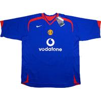 2005 06 manchester united away shirt wtags xxl