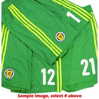 2011-13 Scotland Match Issue GK Away Shorts *As New* L/XL