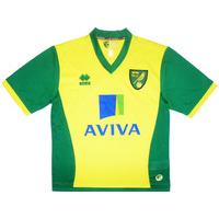 2012 13 norwich home shirt excellent m