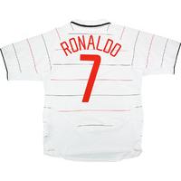 2003-05 Manchester United Third Shirt Ronaldo #7 (Excellent) XXL