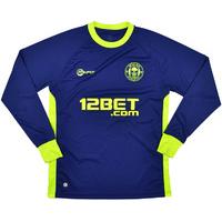 2011-12 Wigan Away L/S Shirt (Excellent) S