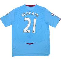 2008 09 west ham away shirt behrami 21 excellent xl